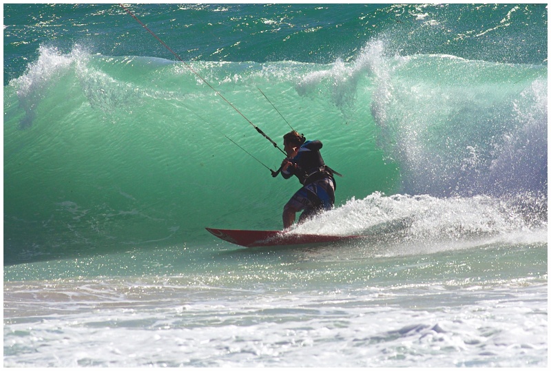 Kite surfer scarborough beach