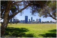 Perth from across the Swan river 2