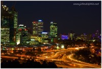 Perth city at night 5