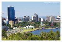 the Ferris wheel from Kings Park